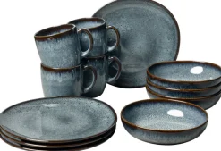 like. Frühstücksservice LAVE GRIS 12-teilig grau