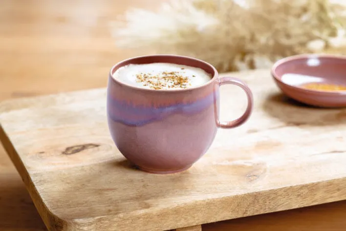 like. Kaffeebecher PERLEMOR CORAL rosa