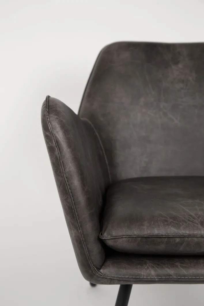 Loungesessel RICARDO grau