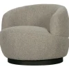 Loungesessel WOOLLY Bouclé naturel