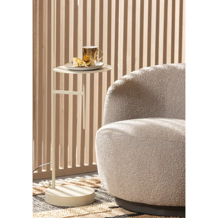 Loungesessel WOOLLY Bouclé naturel