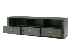 Lowboard ASCOT 158 x 47 cm grün/goldfarbig