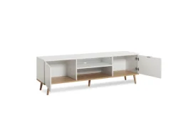 Lowboard GÖTEBORG 160 x 50 cm weiß