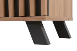 Lowboard MEDAN 138 x 44 cm Artisan Oak / anthrazit