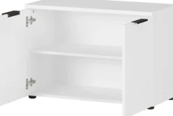 Lowboard VIDAGO 80 x 56 cm Weiß