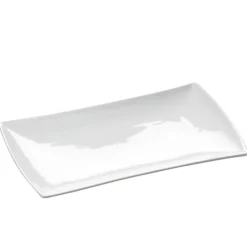 MAXWELL & WILLIAMS Platte EAST MEETS WEST 20,5 x 11,5 cm Hartporzellan weiß