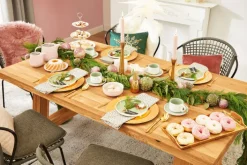 MAXWELL & WILLIAMS Round Etagere DIAMONDS 27 cm Hartporzellan weiß