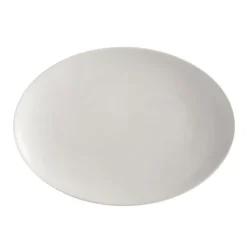 MAXWELL & WILLIAMS Servierplatte oval BASICS 30 cm weiß