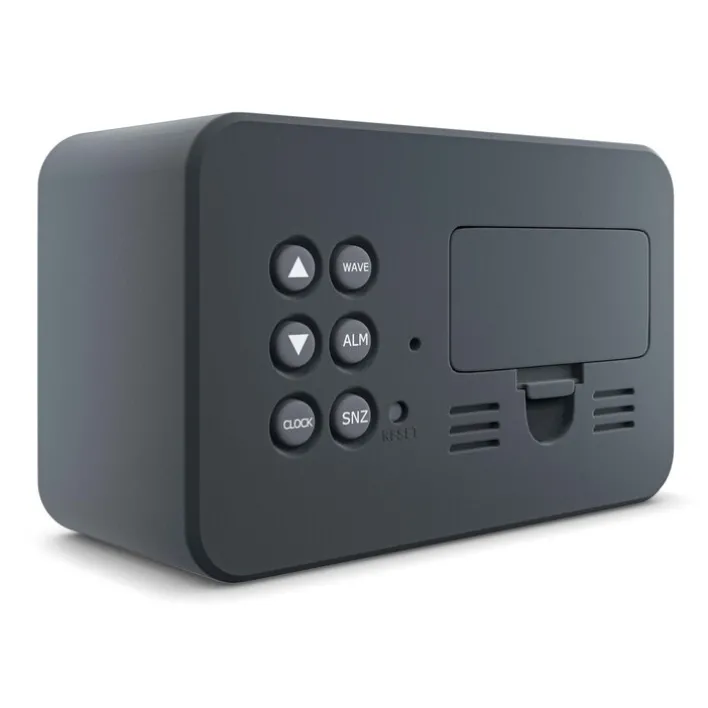 Mebus Funkwecker anthrazit