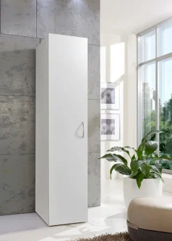 Mehrzweckschrank Multiraumkonzept 45 x 185 x 40 cm weiß