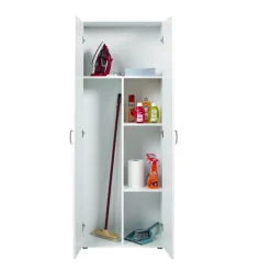 Mehrzweckschrank PEPE 70x189x34 cm Weiß