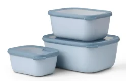 MEPAL Frischhaltedose CIRQULA I 3er Set nordic blue