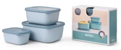MEPAL Frischhaltedose CIRQULA I 3er Set nordic blue