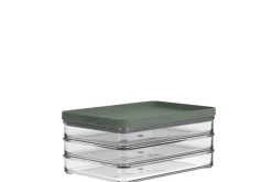 MEPAL Kühlschrankdose OMNIA 3-lagig 1,5 Liter Aufschnitt Nordic Sage