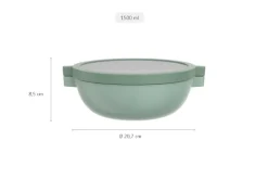 MEPAL Lunchbowl BENTO BENTO Vita 1,5 Liter Nordic Blue