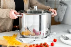 MICHELINO Großraumtopf 14 Liter Edelstahl