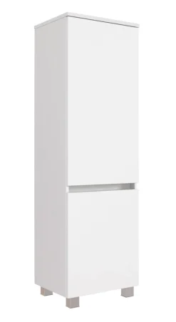 Midischrank BAABE 40 x 130 cm Weiß matt