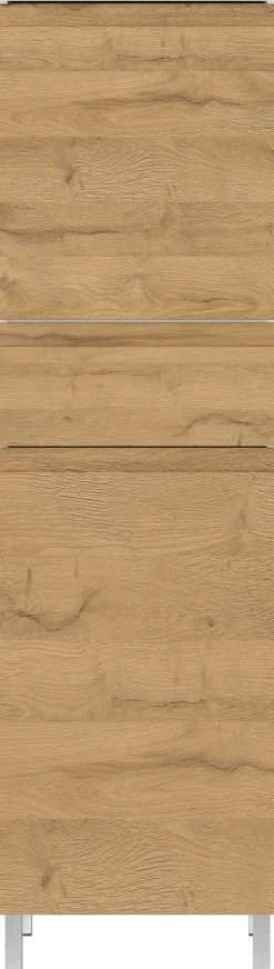 Midischrank SOPHIE 34x120x34 weiß/Grandson-Eiche Nb.