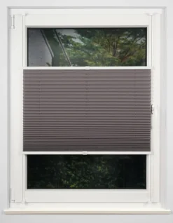 my deco Plissee 70 x 210 cm grau