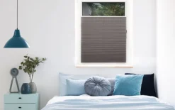 my deco Plissee 90 x 210 cm grau