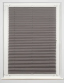 my deco Plissee 110 x 130 cm grau