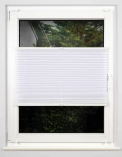 my deco Plissee 90 x 210 cm weiß