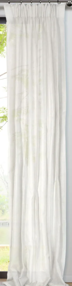 my deco Schlaufenvorhang SOFT 135 x 300 cm weiss