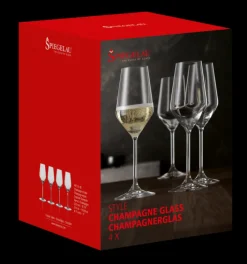 Nachtmann Champagnerglas STYLE 4er Set