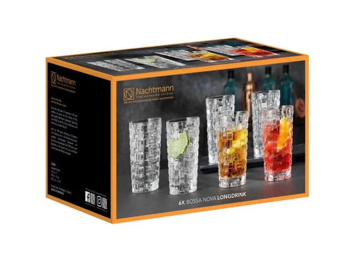 Nachtmann Longdrinkglas BOSSA NOVA 6er Set