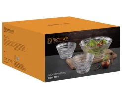Nachtmann Schalen-Set ETHNO 3-teilig Kristallglas