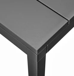 NARDI Dining Gartentisch RIO 140-210 x 85 cm anthrazit