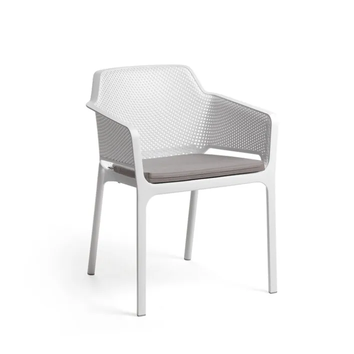 NARDI Outdoor Sitzpolster NET 48,5 x 46,5 cm grigio