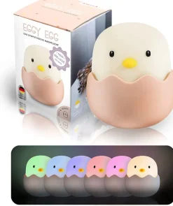 niermann LED Nachtlicht Küken Eggy Egg