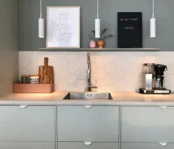 Nordlux LED Pendelleuchte MIB 6 cm weiß