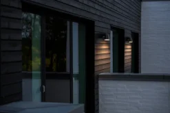 Nordlux Retrofit Außenwandleuchte FRONT 1-flg schwarz