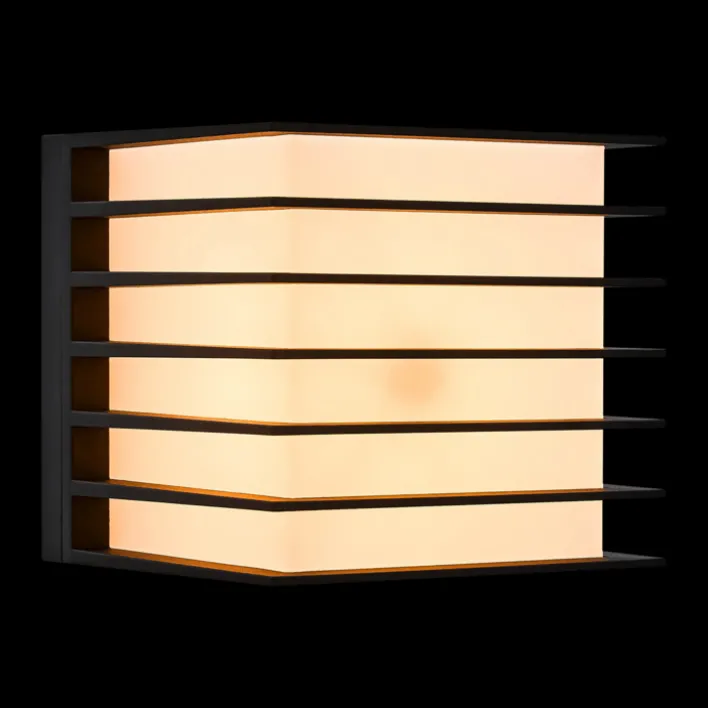 Nordlux Retrofit Außenwandleuchte FLUCTUS 1-flg schwarz