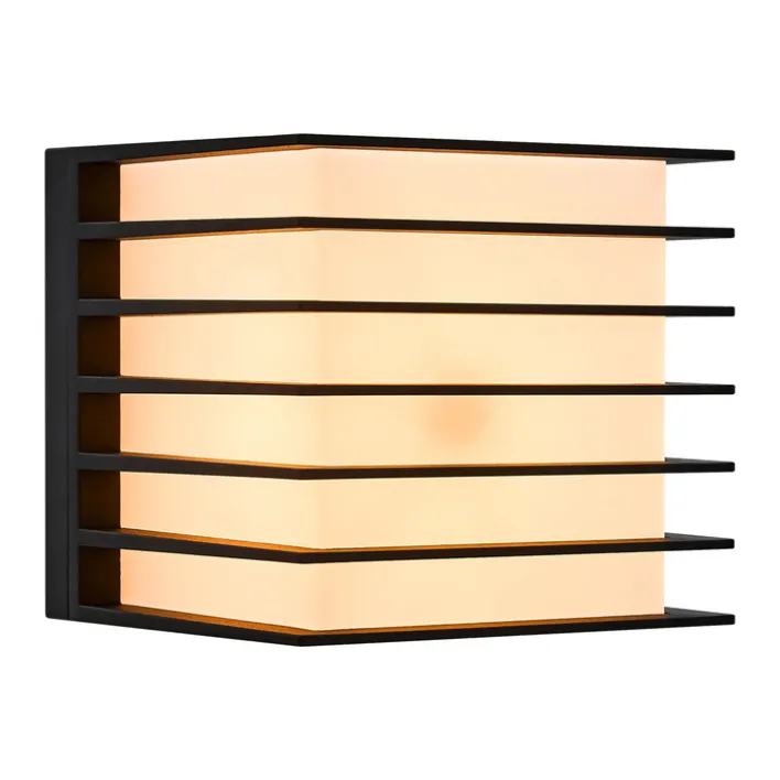 Nordlux Retrofit Außenwandleuchte FLUCTUS 1-flg schwarz