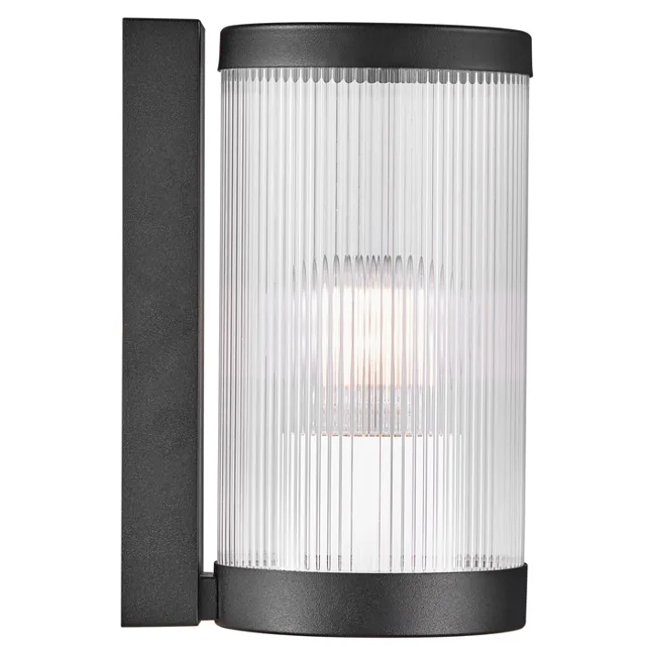 Nordlux Retrofit Außenwandleuchte COUPAR 13 cm schwarz