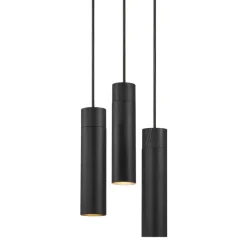 Nordlux Retrofit Pendelleuchte TILO 3-flg schwarz
