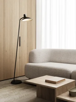 Nordlux Retrofit Stehlampe DARCI 23 cm schwarz