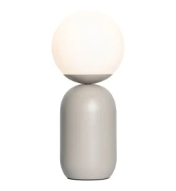 Nordlux Retrofit Tischlampe NOTTI 15 cm grau