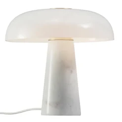 Nordlux Retrofit Tischlampe GLOSSY 32 cm weiß