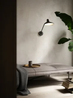 Nordlux Retrofit Wandleuchte DARCI 23 cm schwarz