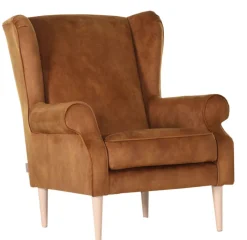 Ohrensessel THEODORE cognacbraun