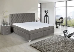 Ole Gunderson Boxspringbett TOPMOTION V 200 x 200 cm Mine-Vega Hunter