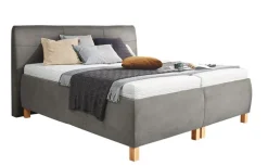 Ole Gunderson Polsterbett FENSON BERGEN XXL 180 x 200 cm braungrau