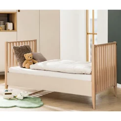 PAIDI Babybett MILA & BEN 70 x 140 cm braun
