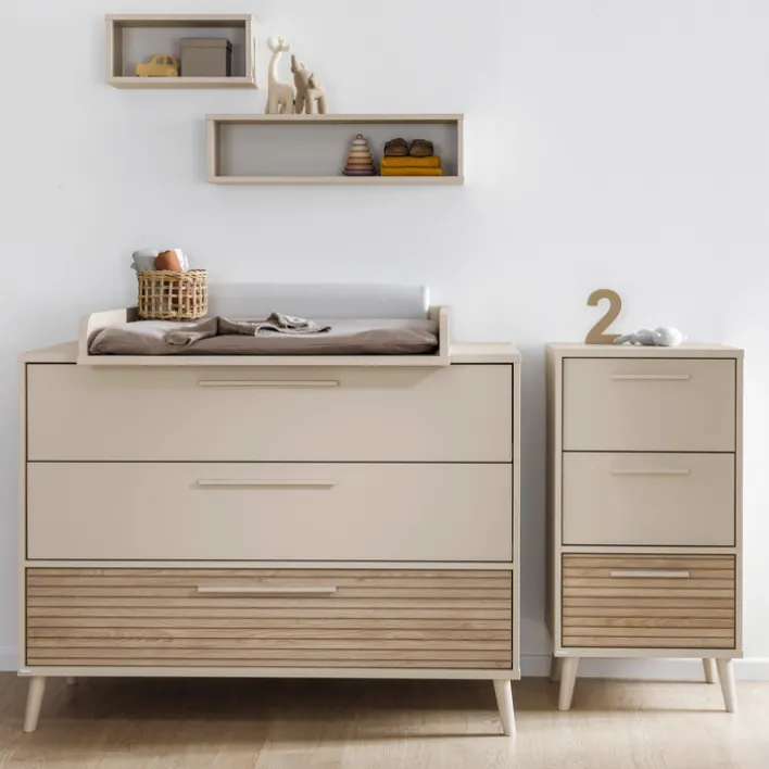 PAIDI Wickelkommode EEFJE beige/ braun