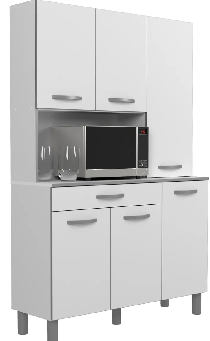 Parisot Buffet Schrank SEASON 120 x 185 x 40 cm weiß