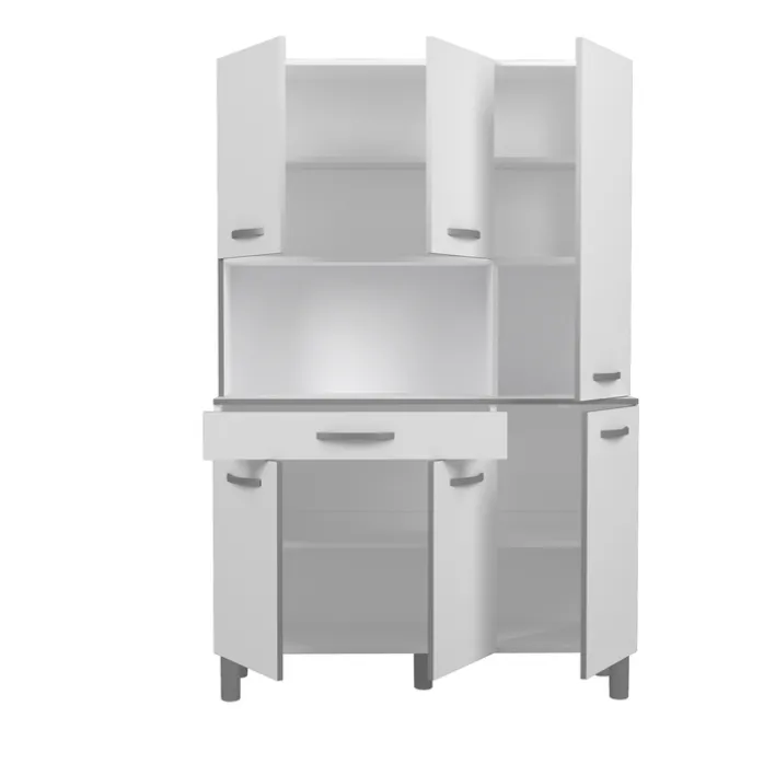 Parisot Buffet Schrank SEASON 120 x 185 x 40 cm weiß